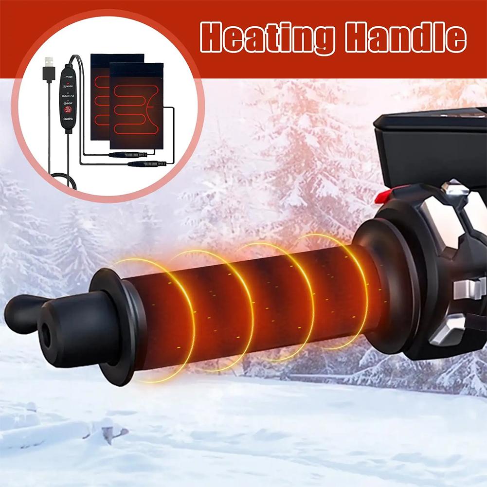 3-level USB heated handlebar g - Handlebar Grip Heated ulasan dan harga