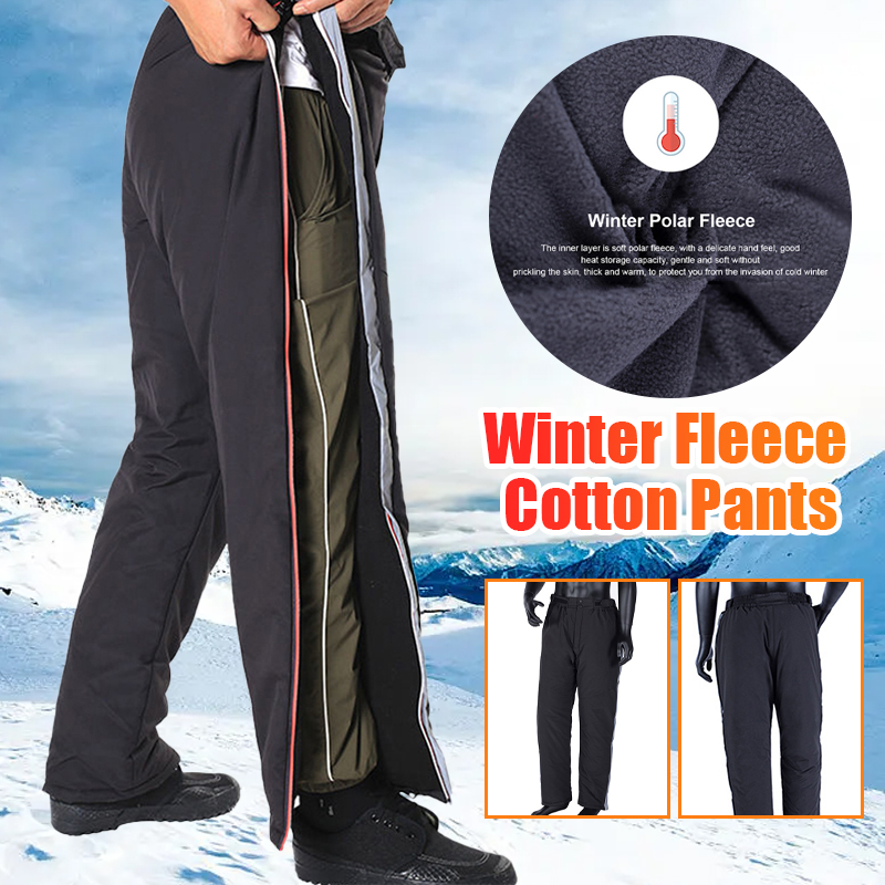 Men Warm Thicken Fleeced Trous - Motorcycle Gear Mens ulasan dan harga