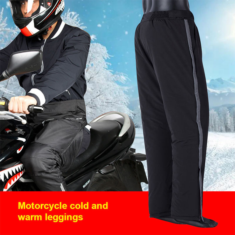 Men Warm Thicken Fleeced Trous - Motorcycle Gear Mens ulasan dan harga